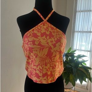 Arizona Jean Company Halter Crop Top - XL